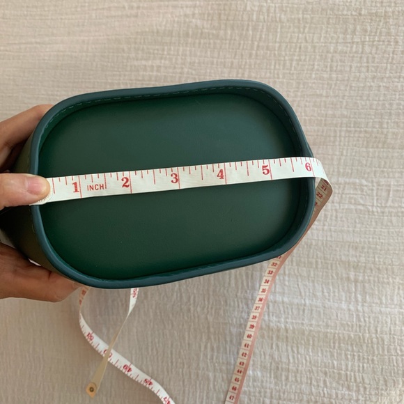 DANSE LENTE
Green Johnny Mini Leather Bucket Bag - Picture 7 of 12